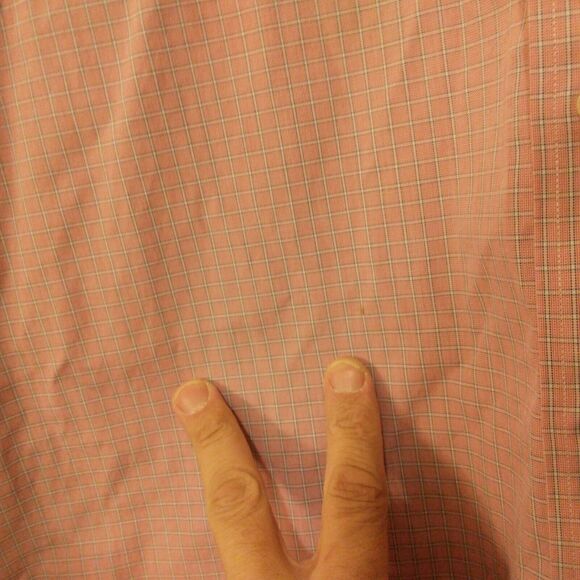 Brooks Brothers Regent dress shirt mens 17.5-33 XL Xlarge pink check plaid - Picture 4 of 9